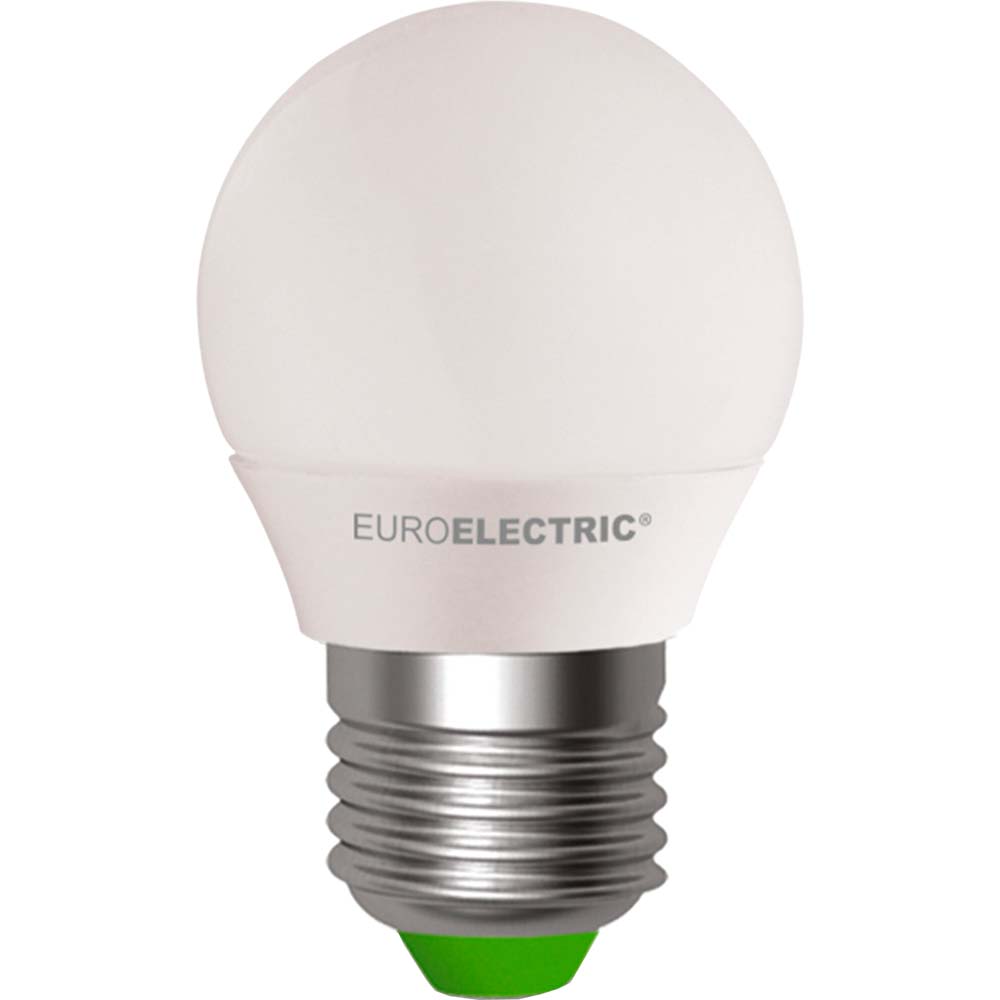 Лампа светодиодная EUROELECTRIC G45 5W E27 4000K (LED-G45-05274(EE)