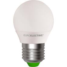 Лампа светодиодная EUROELECTRIC G45 5W E27 4000K (LED-G45-05274(EE)