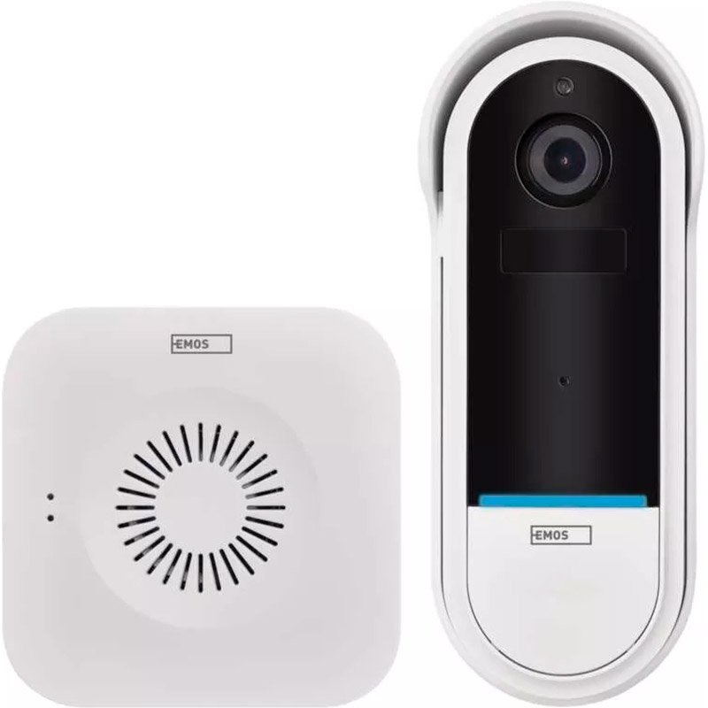 Бездротовий Smart відеодзвінок Emos H4032 на акумуляторі з Wi-Fi (H4032)