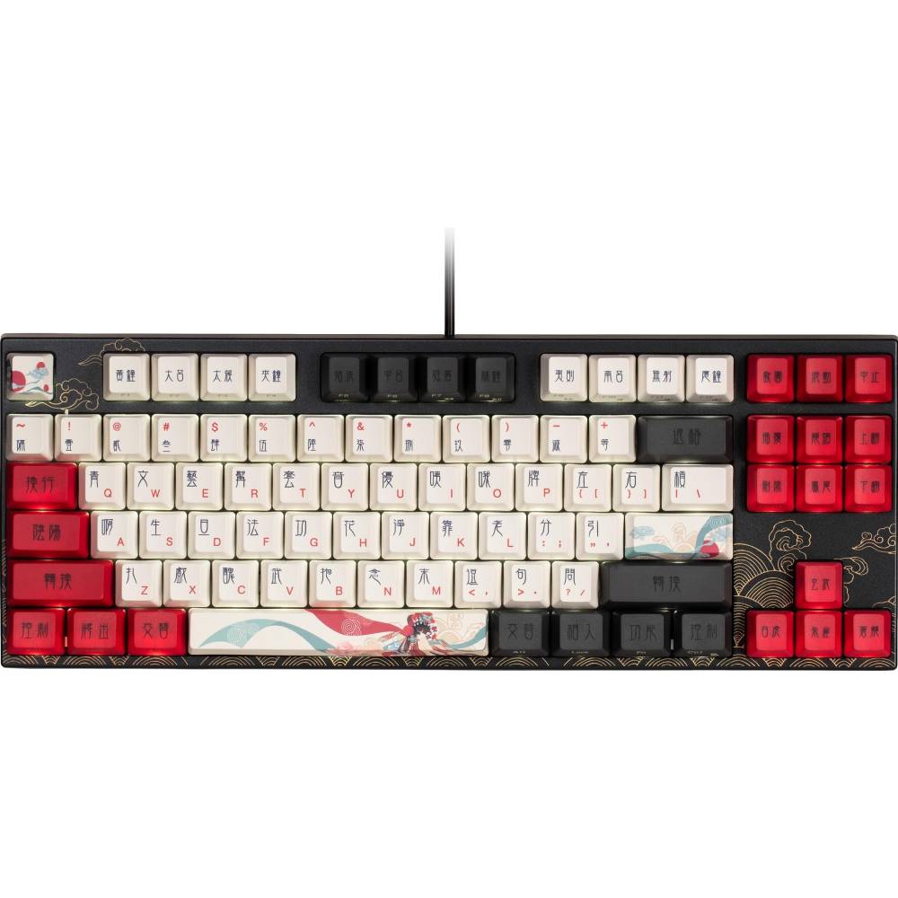 Клавиатура VARMILO VEM87 Beijing Opera EC V2 Sakura UA Black  (A33A028A9A3A17A025)
