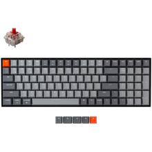 Клавиатура KEYCHRON K4 100Key Gateron G PRO Red BT/USB-A White Led (K4A1_KEYCHRON)