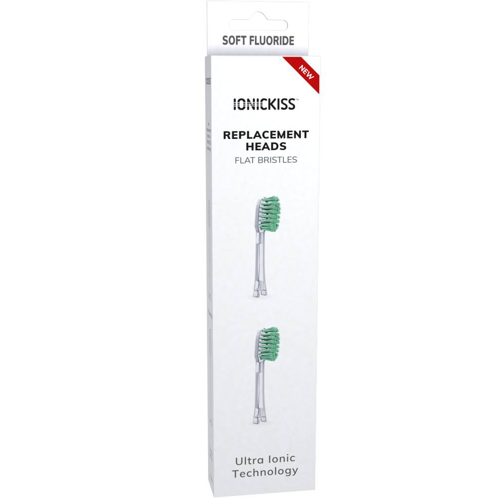 Набор насадок IONICKISS Soft с фтором Green 2шт (IO28-02G) Цвет зеленый