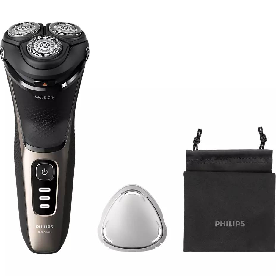 Електробритва PHILIPS series 3000 S3242/12 Система гоління роторна