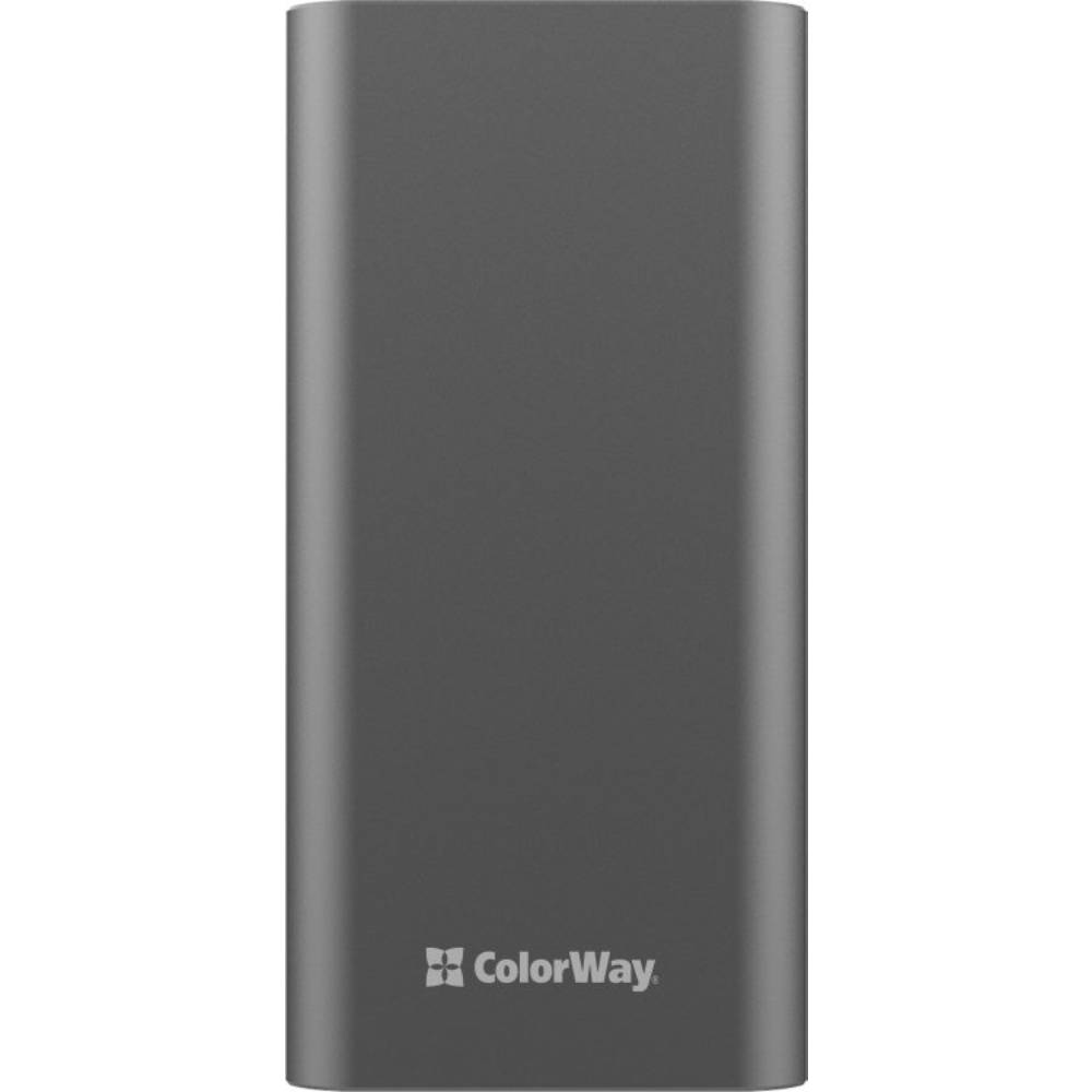 Powerbank COLORWAY 20000 mAh Full Gray (CW-PB200LPH3GR-PDD)