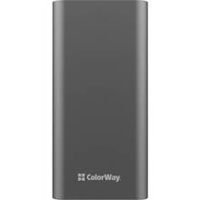 Днепр купить Powerbank COLORWAY 20000 mAh Full Gray (CW-PB200LPH3GR-PDD)