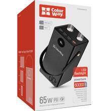 Powerbank COLORWAY 60000 mAh Black (CW-PB600LPA5BK-PDD)