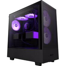 Корпус NZXT H Series H5 Flow RGB 2023 All Black Edition All Black (CC-H51FB-R1)