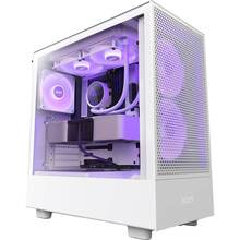 Корпус NZXT H Series H5 Flow RGB 2023 All Black Edition White (CC-H51FW-R1)