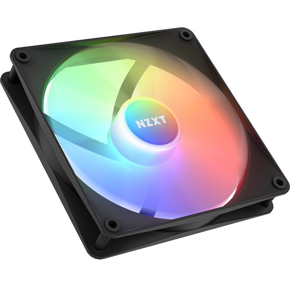 Кулер корпусний NZXT F140RGB Core Hub-mounted RGB Fans-Single Black (RF-C14SF-B1) Призначення для корпусу