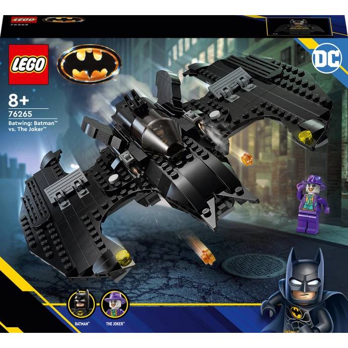 Конструктор LEGO DC Batman Бэтмолет: Бэтмэн против Джокера 357 деталей (76265)