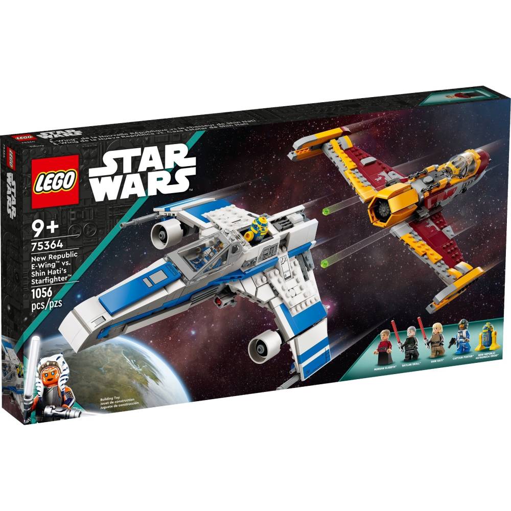 Конструктор LEGO Star Wars E-Wing проти Зоряного винищувача Шин Хаті (75364)