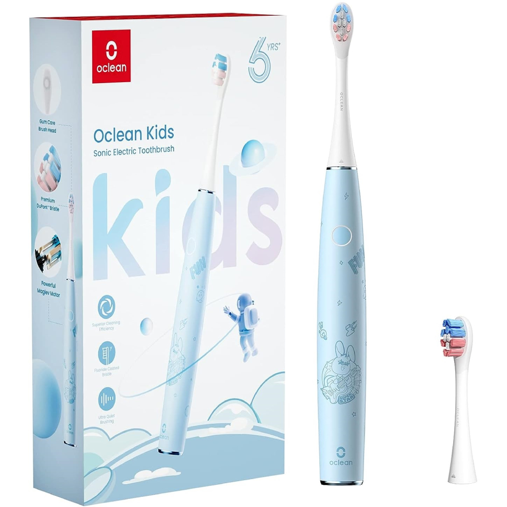 Електрична зубна щітка OCLEAN Kids Electric Toothbrush Blue (6970810552379)