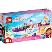 Конструктор LEGO Gabby's Dollhouse Корабль и спа Габби и Нявки (10786)