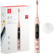 Електрична зубна щітка Oclean X10 Electric Toothbrush Pink (252 х 20 х 20)