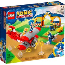 Конструктор LEGO Sonic the Hedgehog Мастерская Тейлз и самолет Торнадо 376 деталей (76991)