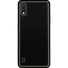 Чехол INTALEO Smoky для Samsung Galaxy A01 (A015) Black (1283126500565)