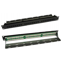 Патч-панель MOLEX 19 КАТТ 568А/В UTP Кат. 5е 1U Black(PID-00234-04)