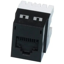 Модуль MOLEX Data Gate+ 1xRJ45 (WE8W) UTP 568A/B PowerCat 6 Black (KSJ-00018-04)