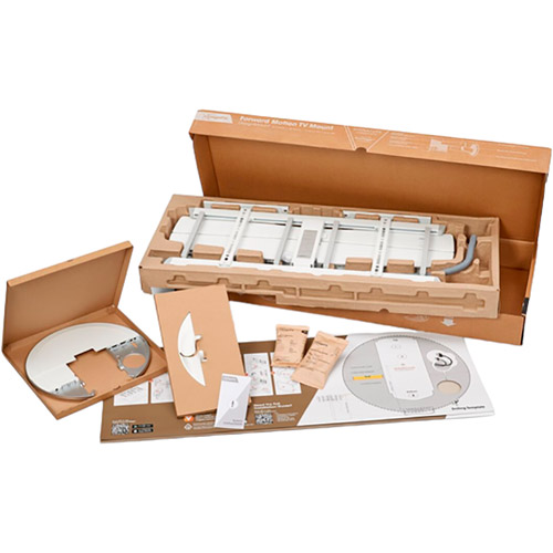 Кронштейн VOGELS TVM 7655 DesignMount White (8876551) Конструкция 4 степени свободы 