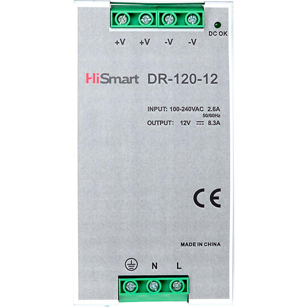 Блок питания HiSmart 12V 8.3A 120W DIN (DR-120-12)