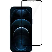 Захисне скло 2E 2 в 1 2.5D FCFG Apple Iphone 12 Pro Max 6.7" Вlack Вorder (2E-IP-IPM6.7-LT-BB-2IN1)