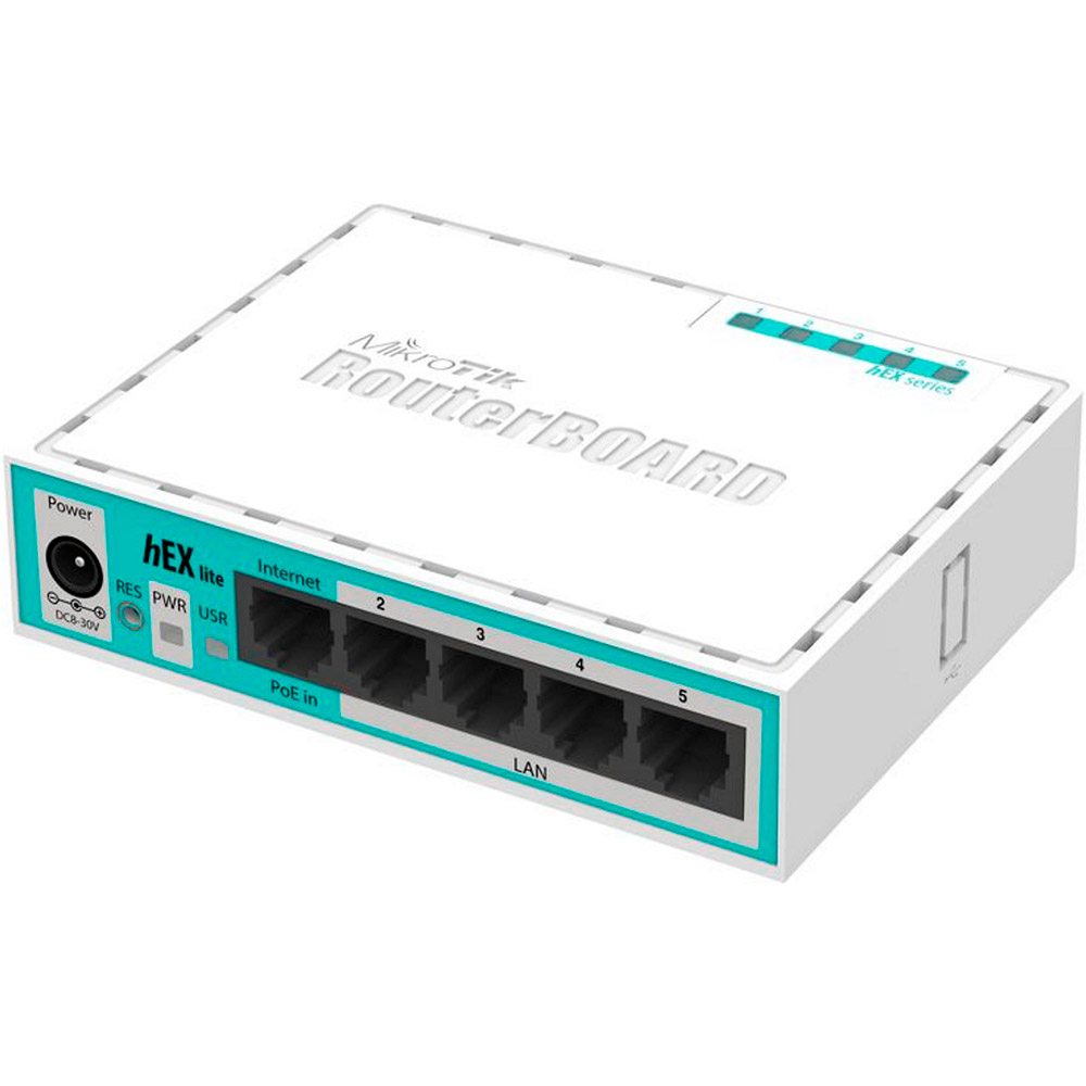 Маршрутизатор MIKROTIK RB750r2 Router Тип пристрою дротовий маршрутизатор