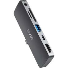 Док-станція Anker PowerExpand Direct 6-in-1 USB-C PD Media Hub для iPad Pro Gray (A83620A1)