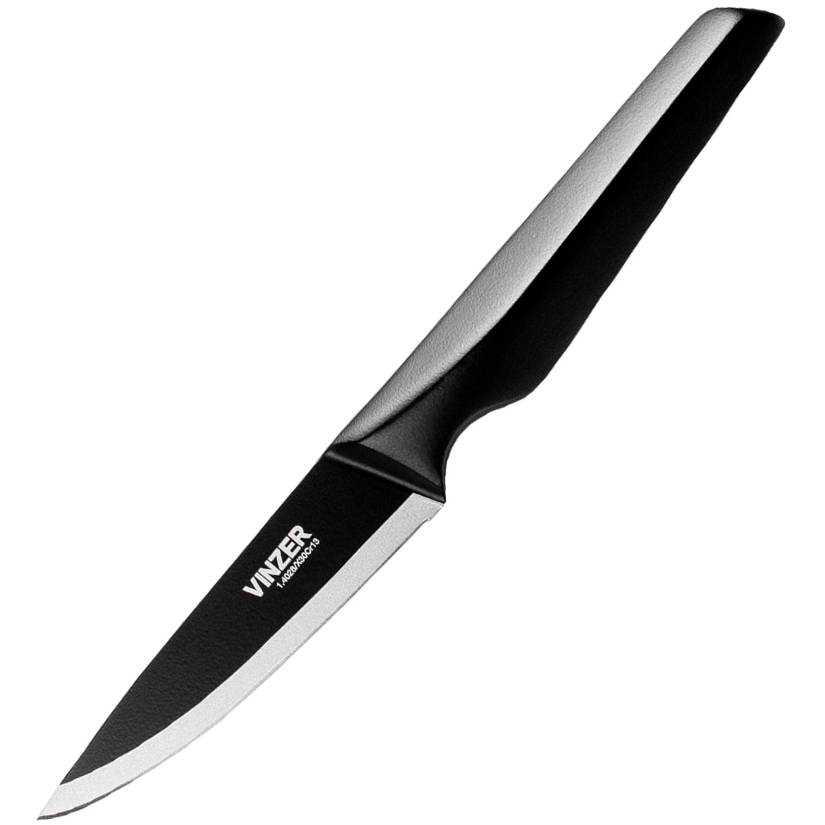 Нож для овощей VINZER Geometry Nero line 9 см (50299)