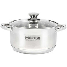 Каструля HOLMER Tasty Life 5 л (CR-12550-SS)