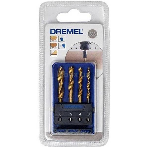 Набір свердел по дереву DREMEL 4 шт (2.615.063.6JA)