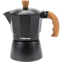 Гейзерная кофеварка HOLMER Natural 150 мл (CF-0150-BW Natural)