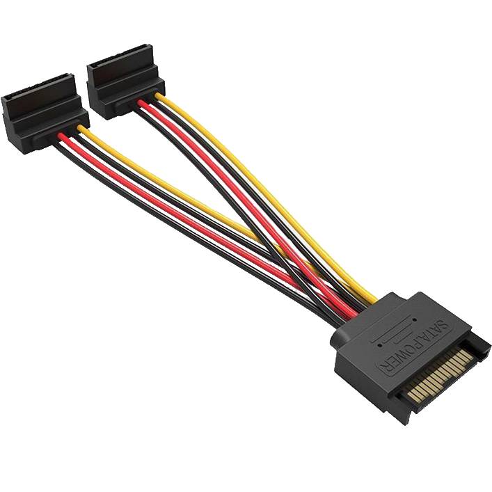 Кабель VENTION SATA Male - 2xSATA Female (KDBBB)