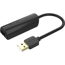 Мережевий адаптер VENTION USB 2.0 - RJ45 Black (CEGBB)