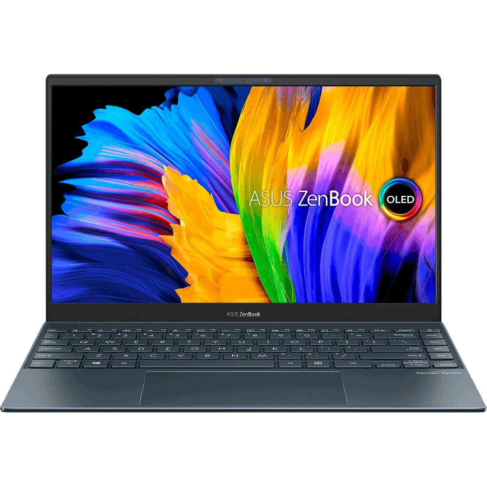 Зовнішній вигляд Ноутбук Asus Zenbook 13 OLED UX325EA-KG631W Pine Grey (90NB0SL1-M00TB0)