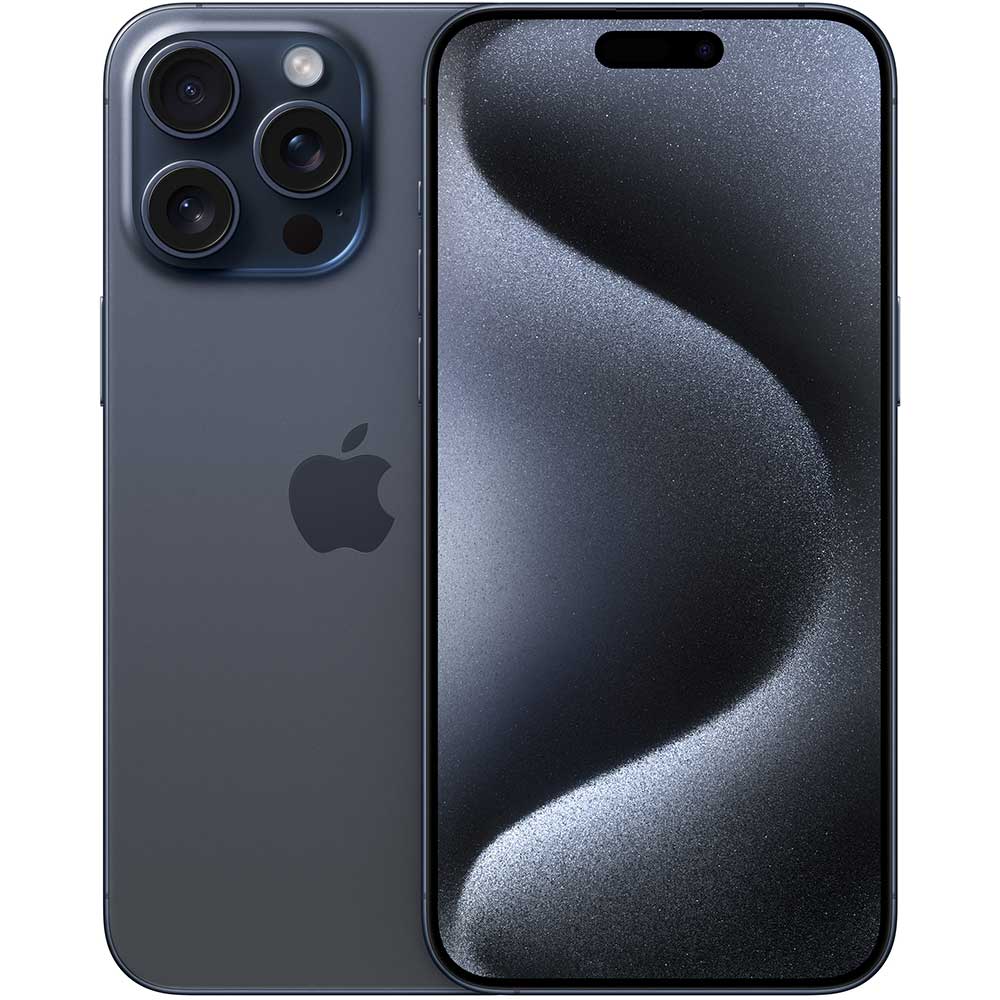 Смартфон APPLE iPhone 15 Pro Max 256GB Blue Titanium (MU7A3RX/A)