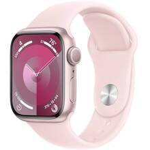 Смарт-часы APPLE Watch Series 9 GPS 45mm Pink Alum Light Pink Sp/b - S/M (MR9G3QP/A)