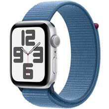 эпл вотч се 2023 Смарт-часы APPLE Watch SE 2023 GPS 44mm Silver Alum Winter Blue Sp/Loop (MREF3QP/A)