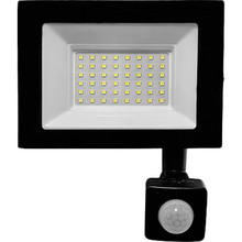 Прожектор EUROLAMP LED SMD 50W 6500K (20) (LED-FL-50/65(sensor))