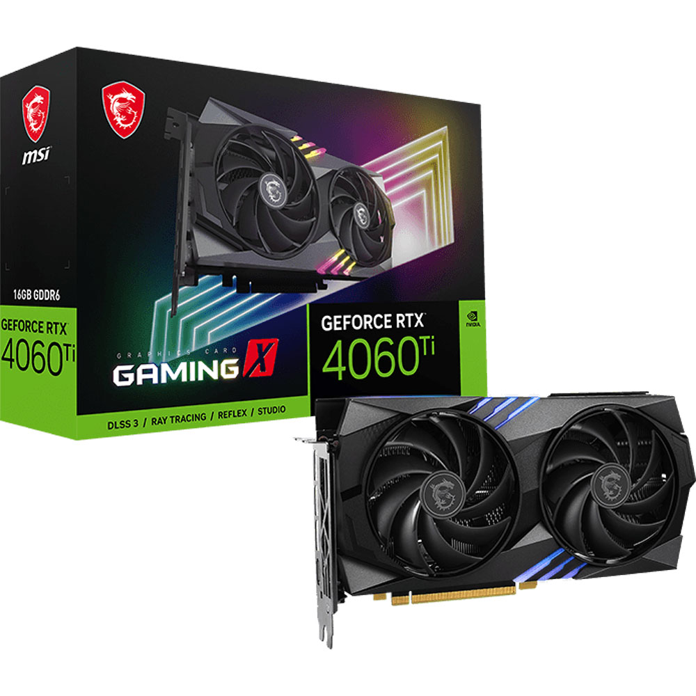 Фото 4 Відеокарта MSI NVIDIA RTX 4060 Ti GAMING X 16G