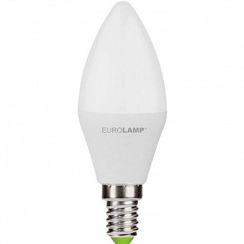 Светодиодная лампа EUROLAMP CL-8W-E14-4000K (LED-CL-08144(P)(3))