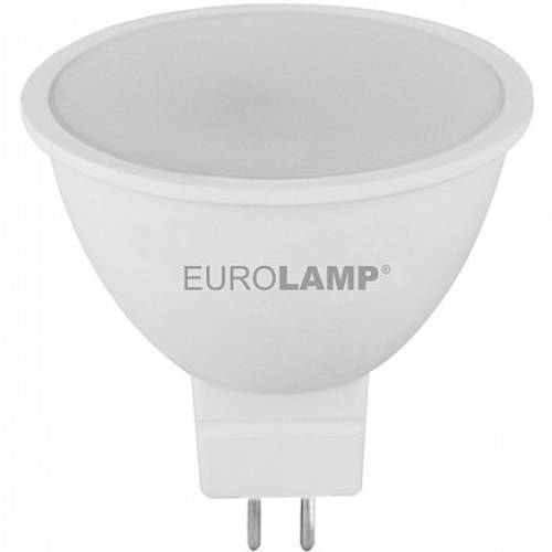 Світлодіодна лампа EUROLAMP SMD-MR16-3W-GU5.3-4000K 4 шт. (LED-SMD-03534(P)(4)) Тип світлодіодна (LED)