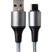 Кабель DENGOS USB - Type-C Grey (NTK-TC-MT-GREY)