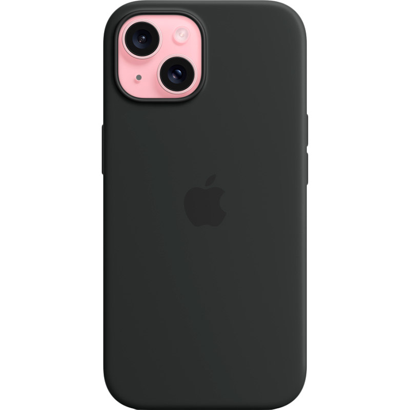 Чехол APPLE для iPhone 15 Silicone Case with MagSafe Black (MT0J3ZM/A) Совместимость по модели Apple iPhone 15