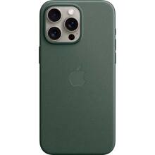 Львів - Чохол APPLE для iPhone 15 Pro Max FineWoven Case with MagSafe Evergreen (MT503ZM/A)