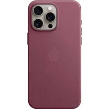 Львов - Чехол APPLE для iPhone 15 Pro Max FineWoven Case with MagSafe Mulberry (MT4X3ZM/A)