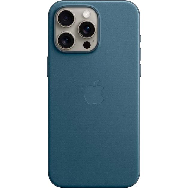 Чехол APPLE для iPhone 15 Pro Max FineWoven Case with MagSafe Pacific Blue (MT4Y3ZM/A) Чехол APPLE для iPhone 15 Pro Max FineWoven Case with MagSafe Pacific Blue (MT4Y3ZM/A)