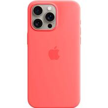 Чохол APPLE для iPhone 15 Pro Max Silicone Case with MagSafe Guava (MT1V3ZM/A)