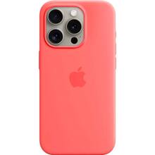 Чехол APPLE для iPhone 15 Pro Silicone Case with MagSafe Guava (MT1G3ZM/A)