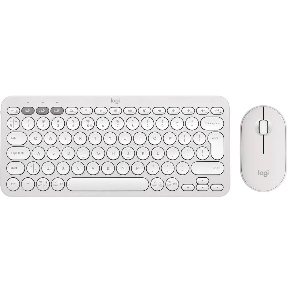 Комплект LOGITECH Pebble 2 Combo White (L920-012240) Комплект LOGITECH Pebble 2 Combo White (L920-012240)