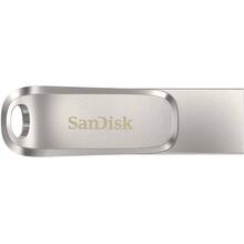 Флеш-драйв SanDisk Ultra Dual Luxe Type-C 128GB USB 3.1 Silver (SDDDC4-128G-G46)